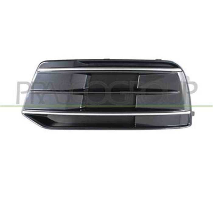 AD8242124_2.JPG Griglia Sinistra Paraurti Grigio Lucido Scuro Per Audi Q5 (80a) Dal 2017 Al 2020