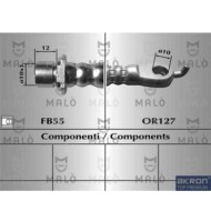 Flessibile del freno 8957 AKRON-MALO' per TOYOTA
