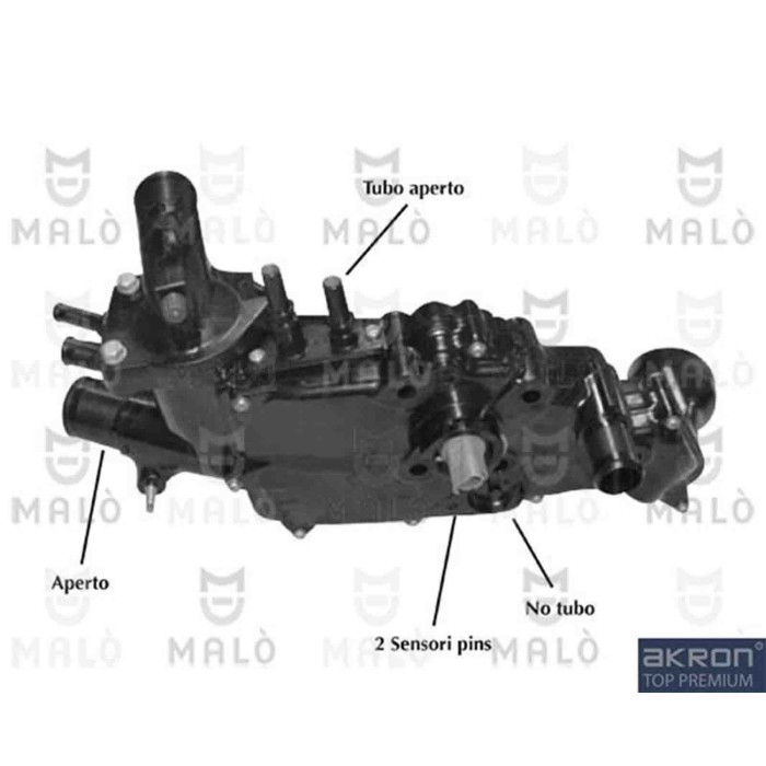NEUTRO.jpg Termostato, refrigerante TER461 AKRON-MALO' per PEUGEOT CITROEN