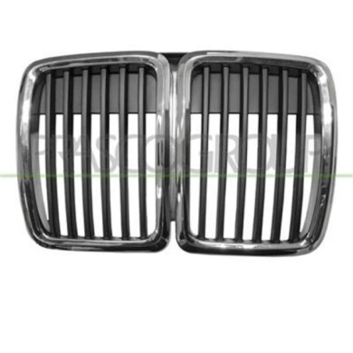 BM0102001_1.JPG Griglia Radiatore Centrale Per Bmw 3 Series - E30 Dal 1987 Al 1990