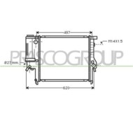 BM010R030_1.JPG Radiatore Per Bmw 3 Series - E30 Dal 1987 Al 1990