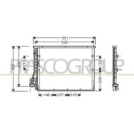 Condensatore Per Bmw 3 Series - E36 Dal 1990 Al 1998