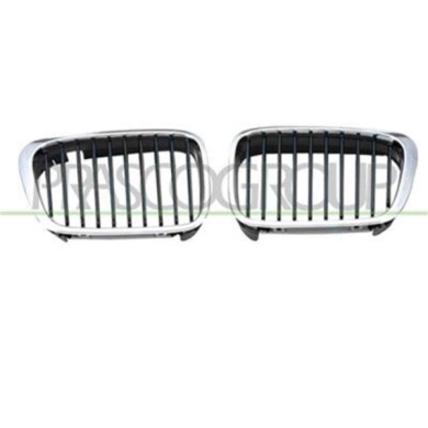 GUIDA_ALLA_SCELTA.JPG Griglia Radiatore Destra Per Bmw 3 Series - E46 Dal 1998 Al 2001