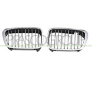 GUIDA_ALLA_SCELTA.JPG Griglia Radiatore Sinistra Cromata Per Bmw 3 Series - E46 Dal 1998 Al 2001