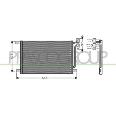 BM018C002_1.JPG Condensatore Per Bmw 3 Series - E46 Dal 1998 Al 2001