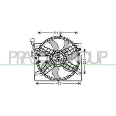 BM018F003_1.JPG Ventola Per Bmw 3 Series - E46 Dal 1998 Al 2001