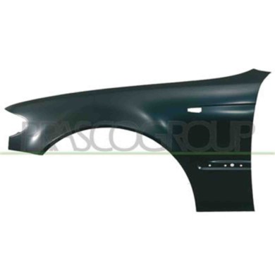 GUIDA_ALLA_SCELTA.JPG Parafango Anteriore Sinistro Con Foro Lucciola Per Bmw 3 Series - E46 Dal 2001 Al 2005