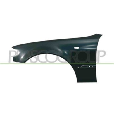 GUIDA_ALLA_SCELTA.JPG Parafango Anteriore Sinistro Con Foro Lucciola Per Bmw 3 Series - E46 Dal 2001 Al 2005
