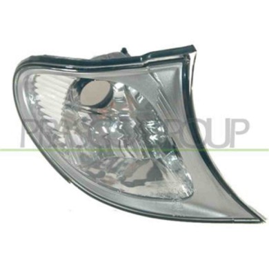 GUIDA_ALLA_SCELTA.JPG Fanale Anteriore Destro Bianco Senza Porta Lampada Cornice Cromato Per Bmw 3 Series - E46 Dal 2001 Al 2005