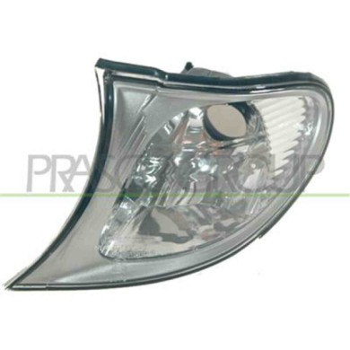 GUIDA_ALLA_SCELTA.JPG Fanale Anteriore Sinistro Bianco Senza Porta Lampada Cornice Cromato Per Bmw 3 Series - E46 Dal 2001 Al 20