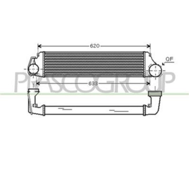 BM020N002_1.JPG Intercooler Per Bmw 3 Series - E46 Dal 2001 Al 2005