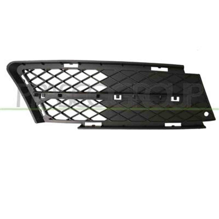 GUIDA_ALLA_SCELTA.JPG Griglia Destra Paraurti Nera Per Bmw 3 Series - E90/e91 Dal 2005 Al 2009
