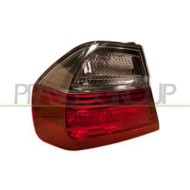 Fanale Posteriore Sinistro Esterno Senza Porta Lampada Fume'/rosso Per Bmw 3 Series - E90/e91 Dal 2005 Al 2009