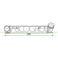 Intercooler Per Bmw 3 Series - E90/e91 Dal 2009 Al 2011