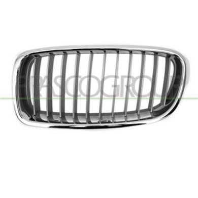 GUIDA_ALLA_SCELTA.JPG Griglia Radiatore Sinistra Verniciata Argento Con Modanatura Cromata Per Bmw 3 Series - F30/f31 Dal 2011 A