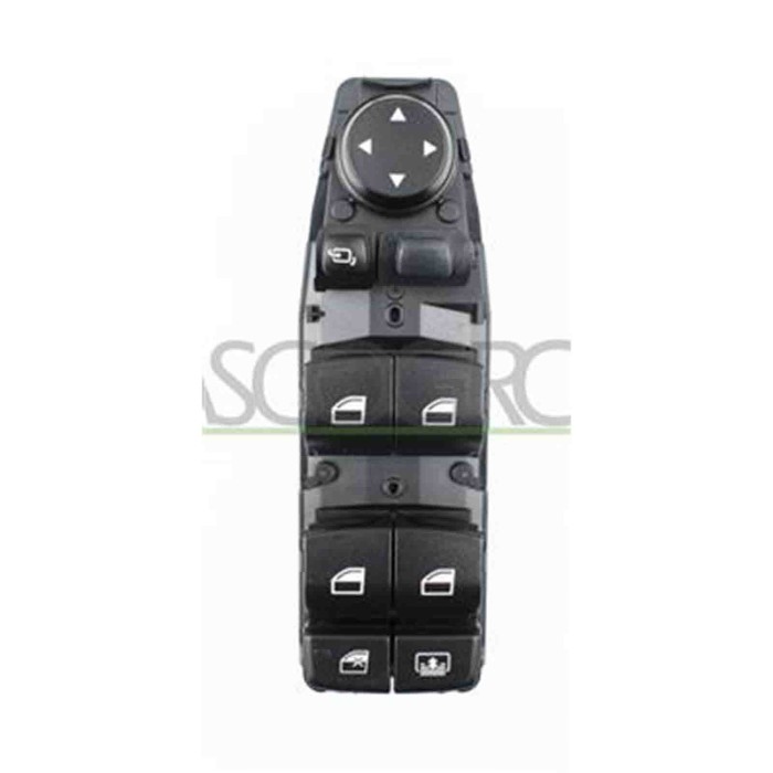 BM028WS24_1.JPG Pulsantiera Nera Per Bmw 3 Series - F30/f31 Dal 2011 Al 2014