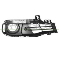 Griglia Destra Paraurti Goffrata Nera Parzialmente Aperta Per Bmw 3 Series - F30/f31 Lci Dal 2015 Al 2018