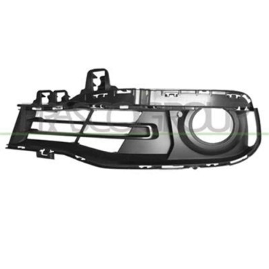 GUIDA_ALLA_SCELTA.JPG Griglia Sinistra Paraurti Goffrata Nera Parzialmente Aperta Per Bmw 3 Series - F30/f31 Lci Dal 2015 Al 201
