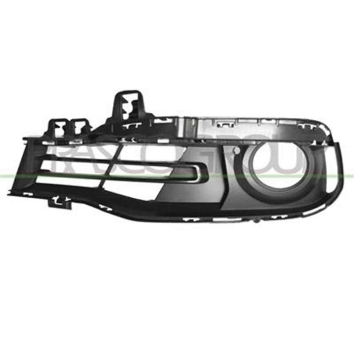 GUIDA_ALLA_SCELTA.JPG Griglia Sinistra Paraurti Goffrata Nera Parzialmente Aperta Per Bmw 3 Series - F30/f31 Lci Dal 2015 Al 201