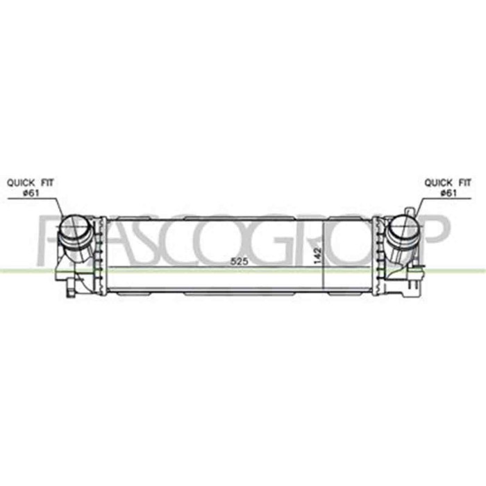 BM034N001_2.JPG Intercooler Per Bmw 3 Series - G20/g21 Dal 2018 Al 2022