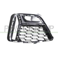 Griglia Destra Paraurti Nera Lucida Per Bmw 3 Series - G20/g21 M-sport Dal 2018 Al 2022