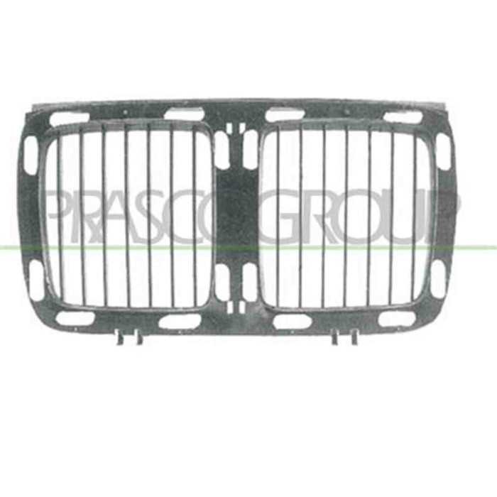BM0422001_1.JPG Griglia Radiatore Centrale Per Bmw 5 Series - E34 Dal 1988 Al 1995