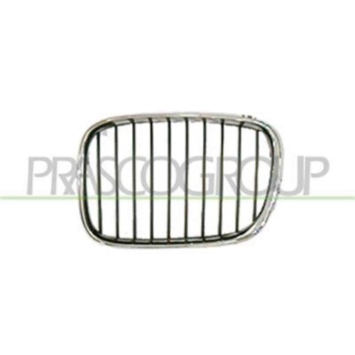 GUIDA_ALLA_SCELTA.JPG Griglia Radiatore Sinistra Cromata/nera Per Bmw 5 Series - E39 Dal 1995 Al 2000