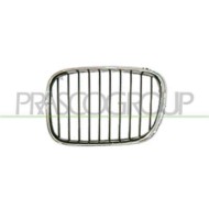 Griglia Radiatore Sinistra Cromata/nera Per Bmw 5 Series - E39 Dal 1995 Al 2000