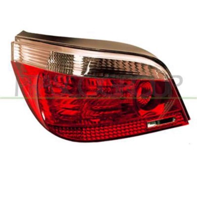 GUIDA_ALLA_SCELTA.JPG Fanale Posteriore Sinistro Senza Porta Lampada Bianco/rosso Per Bmw 5 Series - E60/e61 Dal 2003 Al 2007