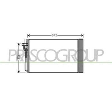 BM046C001_1.JPG Condensatore Per Bmw 5 Series - E60/e61 Dal 2003 Al 2007