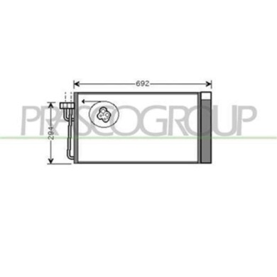 BM046C002_1.JPG Condensatore Per Bmw 5 Series - E60/e61 Dal 2003 Al 2007