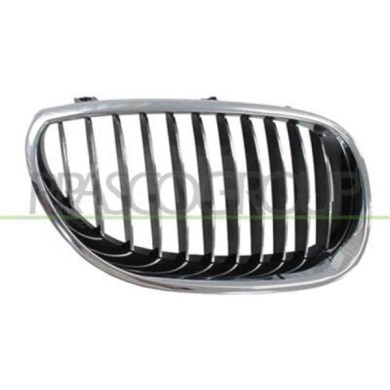 GUIDA_ALLA_SCELTA.JPG Griglia Radiatore Destra Cromata/nera Per Bmw 5 Series - E60n/e61n Dal 2007 Al 2010