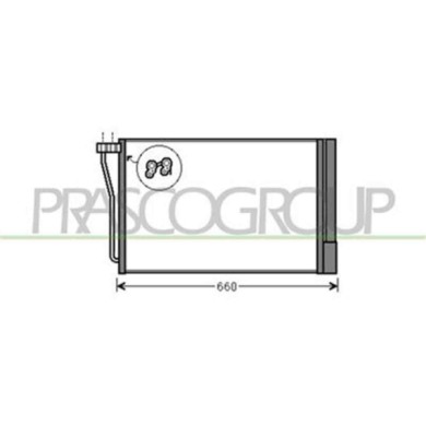 BM048C003_1.JPG Condensatore Per Bmw 5 Series - F10/f11 Dal 2010 Al 2013
