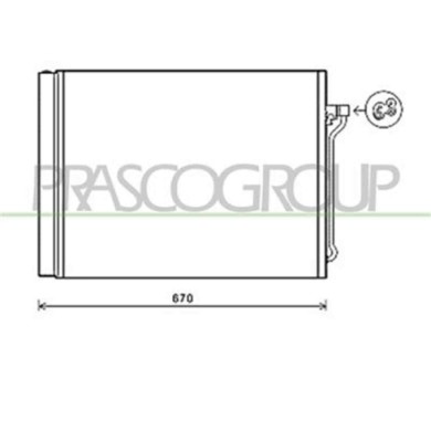 BM048C004_1.JPG Condensatore Per Bmw 5 Series - F10/f11 Dal 2010 Al 2013