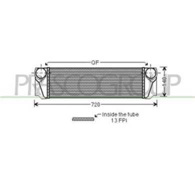 BM048N001_1.JPG Intercooler Per Bmw 5 Series - F10/f11 Dal 2010 Al 2013