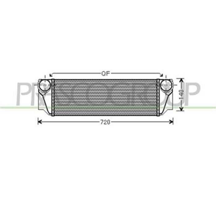 BM048N005_1.JPG Intercooler Per Bmw 5 Series - F10/f11 Dal 2010 Al 2013