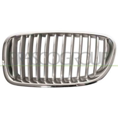 GUIDA_ALLA_SCELTA.JPG Griglia Radiatore Sinistra Cromata/titanio Per Bmw 5 Series - F10/f11 M-tech Dal 2010 Al 2013