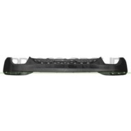 Spoiler Paraurti Posteriore Nero/goffrato Con Scarico A Destra E A Sinistra Per Bmw 5 Series - G30/g31/f90 M-tech Dal 2017-2020