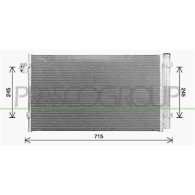 BM053C001_2.JPG Condensatore Per Bmw 5 Series - G30/g31/f90 M-tech Dal 2017 Al 2020