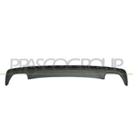 Spoiler Paraurti Posteriore Nero Goffrato Per Bmw 5 Series - G30/31 Lci Dal 2020