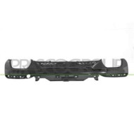 Spoiler Paraurti Posteriore Nero Lucido Per Bmw 5 Series - G30/31 Lci M-tech Dal 2020