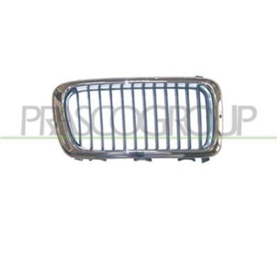 GUIDA_ALLA_SCELTA.JPG Griglia Radiatore Sinistra Cromata/cromata/nera Per Bmw 7 Series - E38 Dal 1994 Al 1998