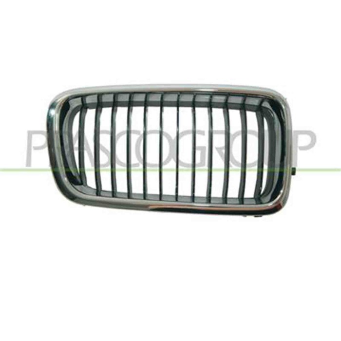 GUIDA_ALLA_SCELTA.JPG Griglia Radiatore Destra Cromata/nera Per Bmw 7 Series - E38 Dal 1998 Al 2002