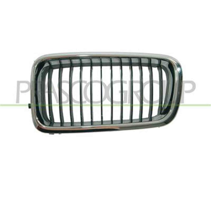 GUIDA_ALLA_SCELTA.JPG Griglia Radiatore Sinistra Cromata/nera Per Bmw 7 Series - E38 Dal 1998 Al 2002