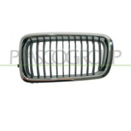 Griglia Radiatore Sinistra Cromata/nera Per Bmw 7 Series - E38 Dal 1998 Al 2002
