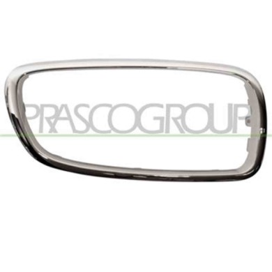 GUIDA_ALLA_SCELTA.JPG Cornice Cromata Destra Per Griglia Per Bmw 7 Series - E66 Dal 2006 Al 2008