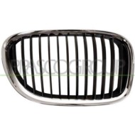Griglia Radiatore Destra Cromata/nera Per Bmw 7 Series - F01/f02 Dal 2009 Al 2012