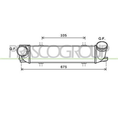 BM120N001_2.JPG Intercooler Per Bmw 3 Series - E90/e91 Dal 2005 Al 2009