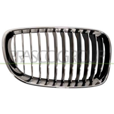 GUIDA_ALLA_SCELTA.JPG Griglia Radiatore Destra Cromata/cromata/nera Per Bmw 1 Series - E87/e81 Lci Dal 2007 Al 2011