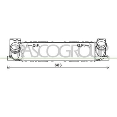 BM123N001_1.JPG Intercooler Per Bmw 1 Series - F20/f21 Dal 2011 Al 2015